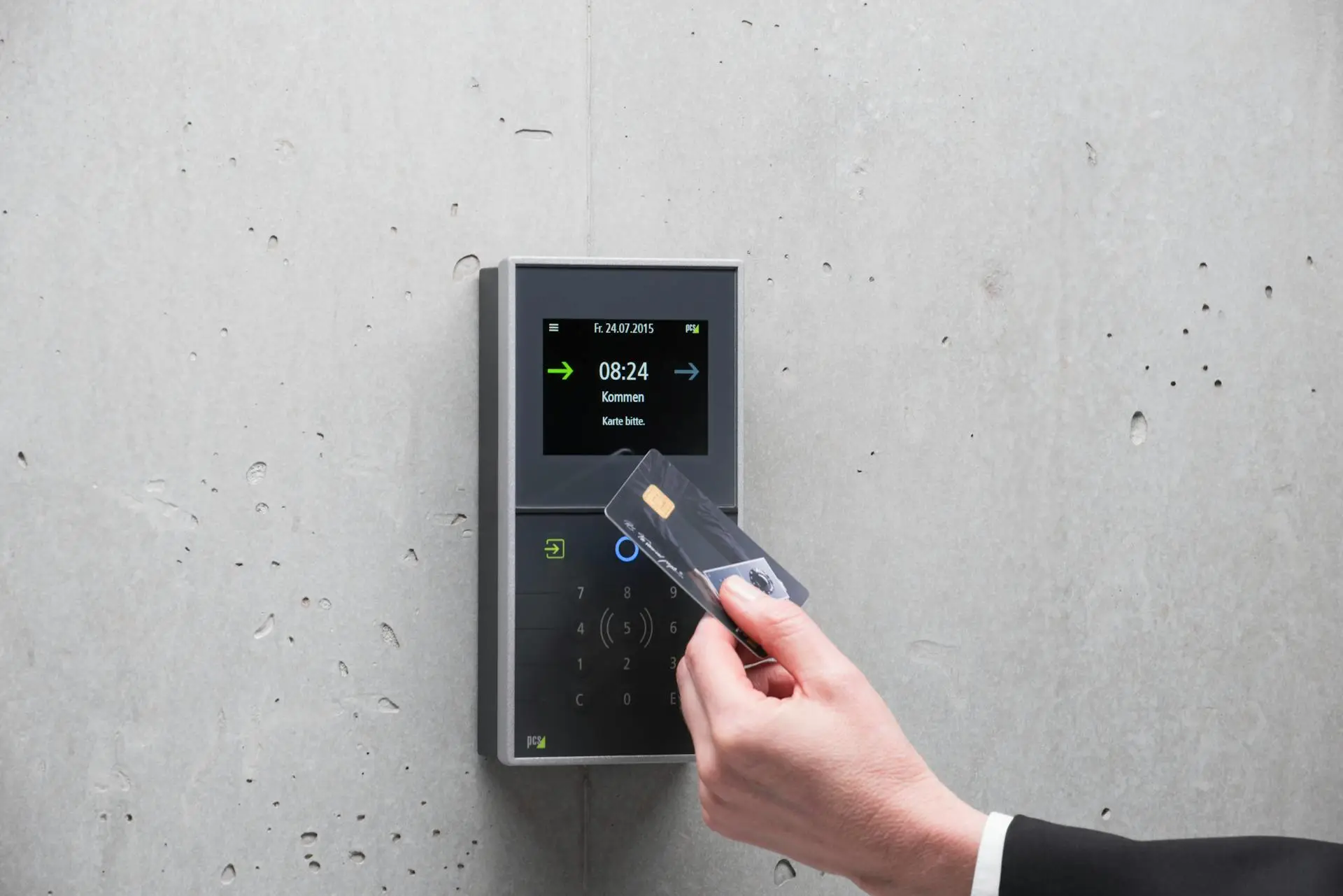 access control card reader nyc