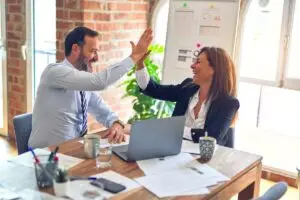 IT support team helping NYC business choose managed services